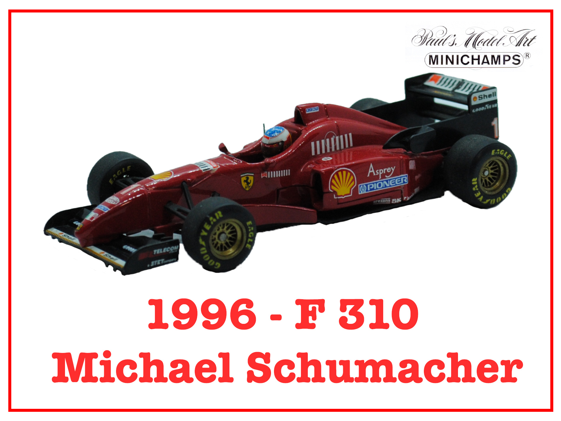 Immagine Ferrari F310 Michael Schumacher